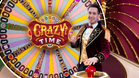 Crazy Time live game show wiel